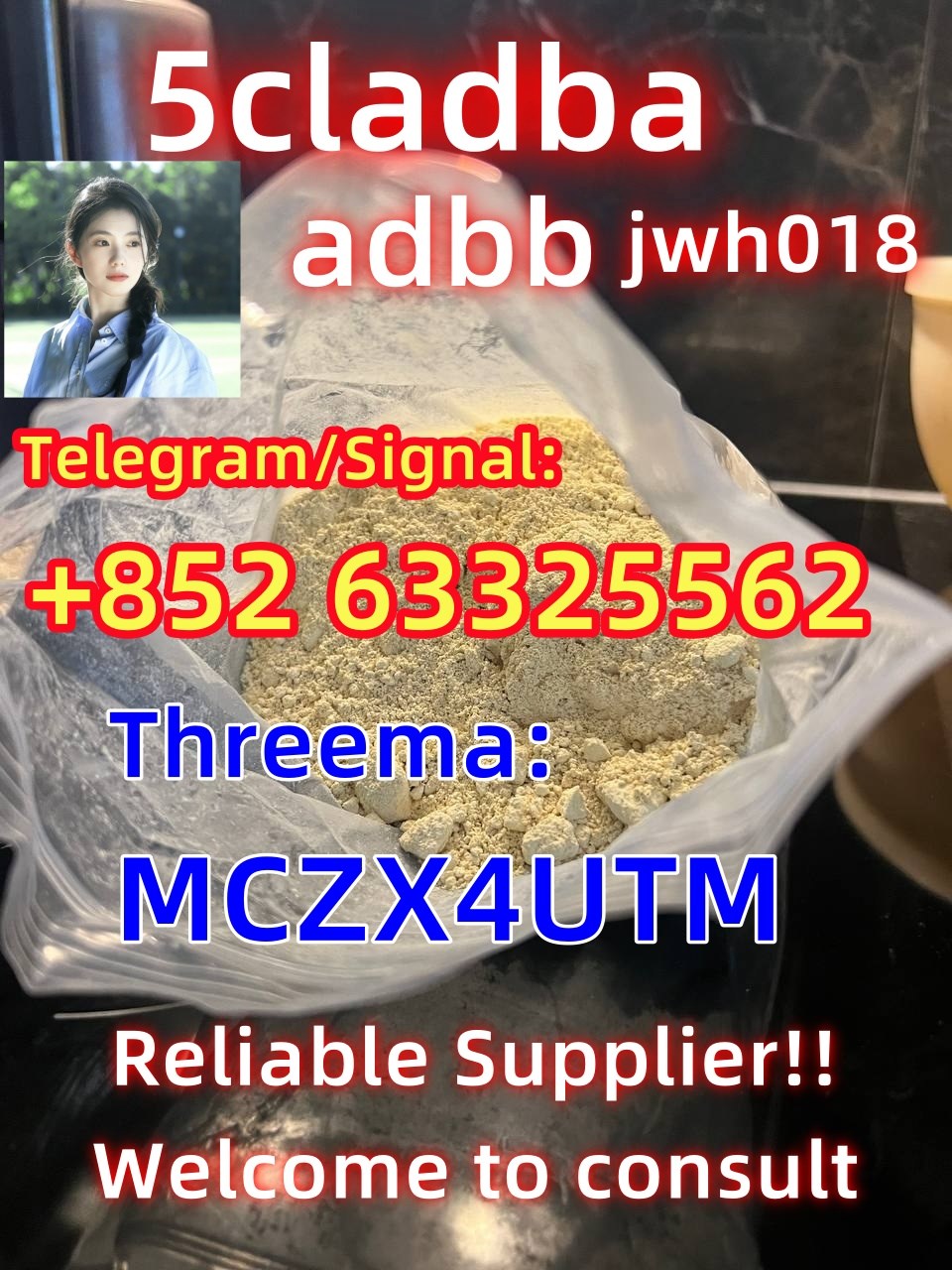 China supplier 5cl-adb-a 5cl-adb Jwh018 Adbb - 5cladbaa.jpg